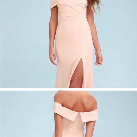 Lulu’s gown! Wore this dress once to a wedding had it dry cleaned afterwards! - Picture 2 of 3